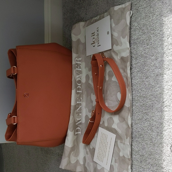 Dagne Dover Handbags - Dagne Dover Allyn Tote Small in Sienna
